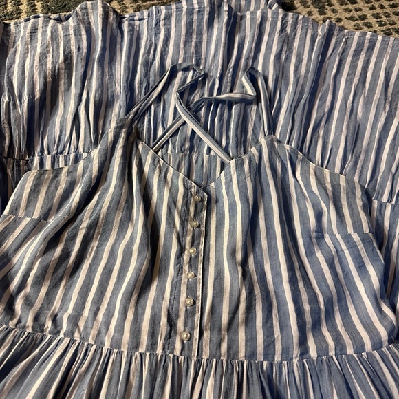 Striped Old Navy Ruffle Dress XL - Picture 15 of 15